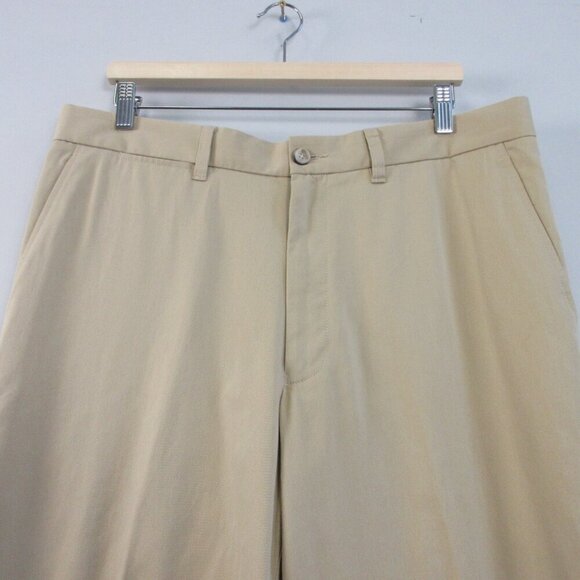 Zegna Sports Men's Chino Pants 36 x 34 Beige Cotton Rayon Office Business 552 - Picture 11 of 16